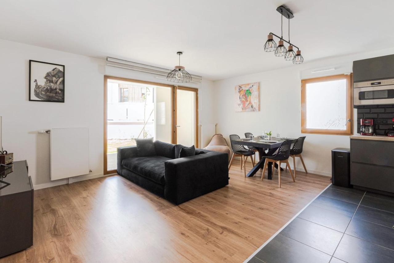 Cosygreen77 Modern Apartment With Garden And Parking マニー＝ル＝オングル エクステリア 写真