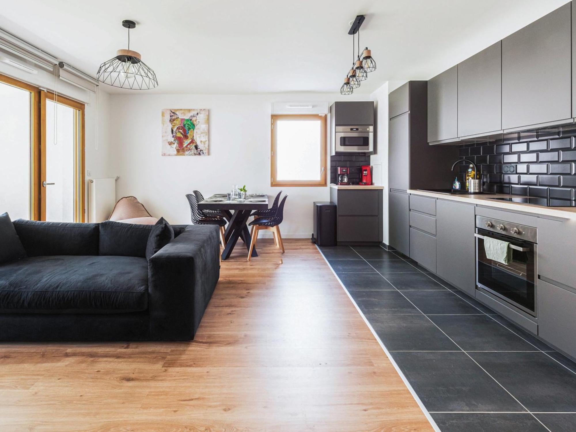 Cosygreen77 Modern Apartment With Garden And Parking マニー＝ル＝オングル エクステリア 写真